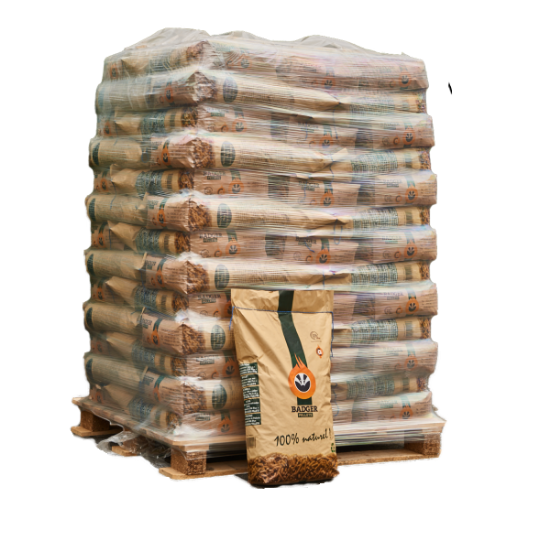 Image de BADGER Pellets - Palette de 65 sacs de 15 kg (975 kg)