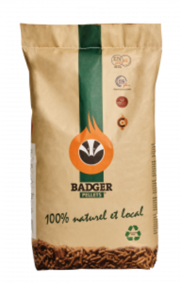 Image de BADGER Pellets - Palette de 65 sacs de 15 kg (975 kg)