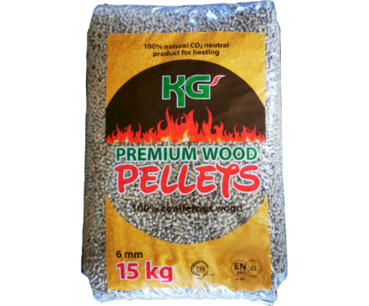 Image de KG Pellets - Palette de 65 sacs de 15 kg   (975 kg)