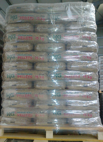 Image de KG Pellets - Palette de 65 sacs de 15 kg   (975 kg)