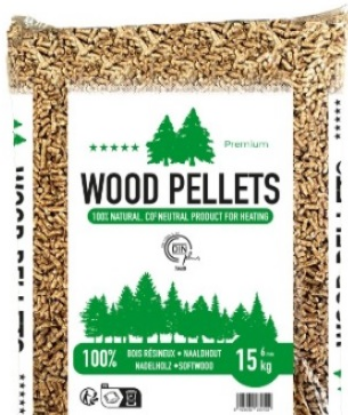 Image de WOOD PELLETS - Palette de 65 sacs de 15 kg (975kg)