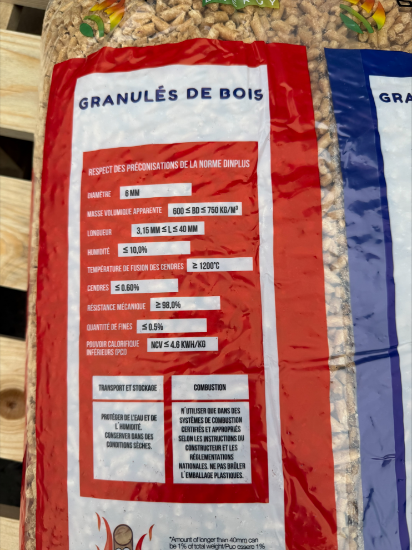 Image de GRANULIX Pellets - Palette de 70 sacs de 15 kg   (1050 kg)